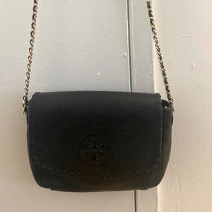 Tory Burch Black Logo Crossbody Bag